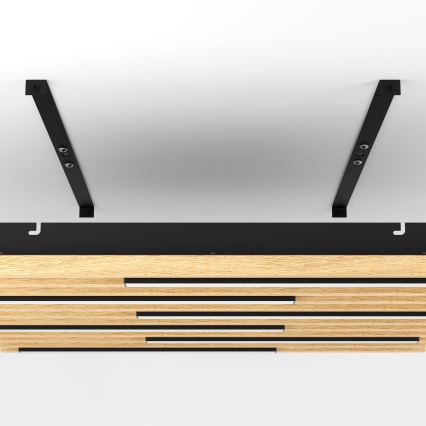 Eglo - LED Hämardatav laevalgusti 6xLED/8,5W/230V 3000K 57,5x57,5 cm pruun