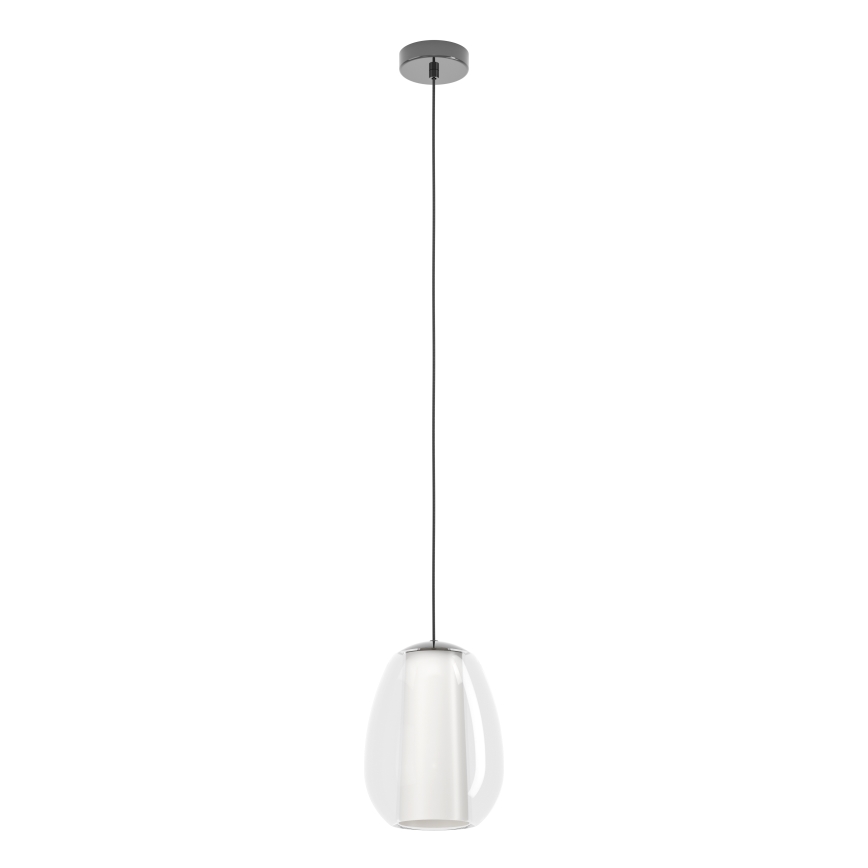 Eglo - LED hämardatav rippvalgusti kaabliga LED/7W/230V + LED/1,6W 2200-6500K must kroom