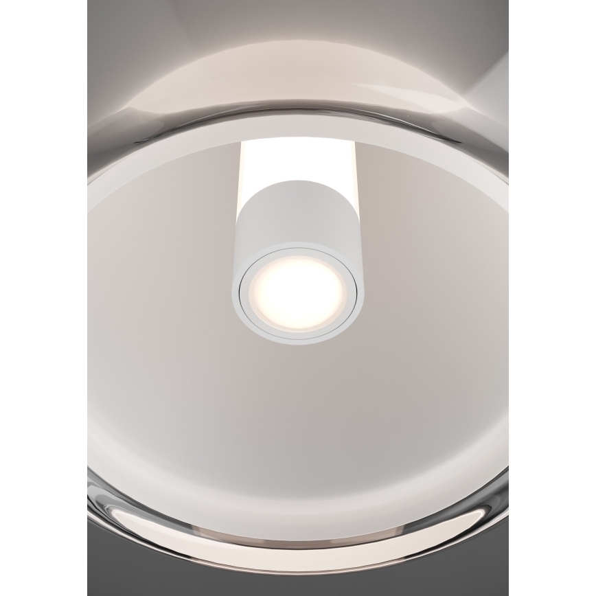 Eglo - LED hämardatav rippvalgusti kaabliga LED/7W/230V + LED/1,6W 2200-6500K must kroom
