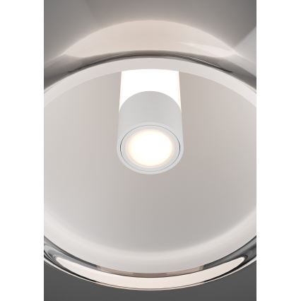 Eglo - LED hämardatav ripplühter kaabliga 2xLED/7W/230V + 4xLED/5,5W + 6xLED/1,6W 2200-6500K must kroom