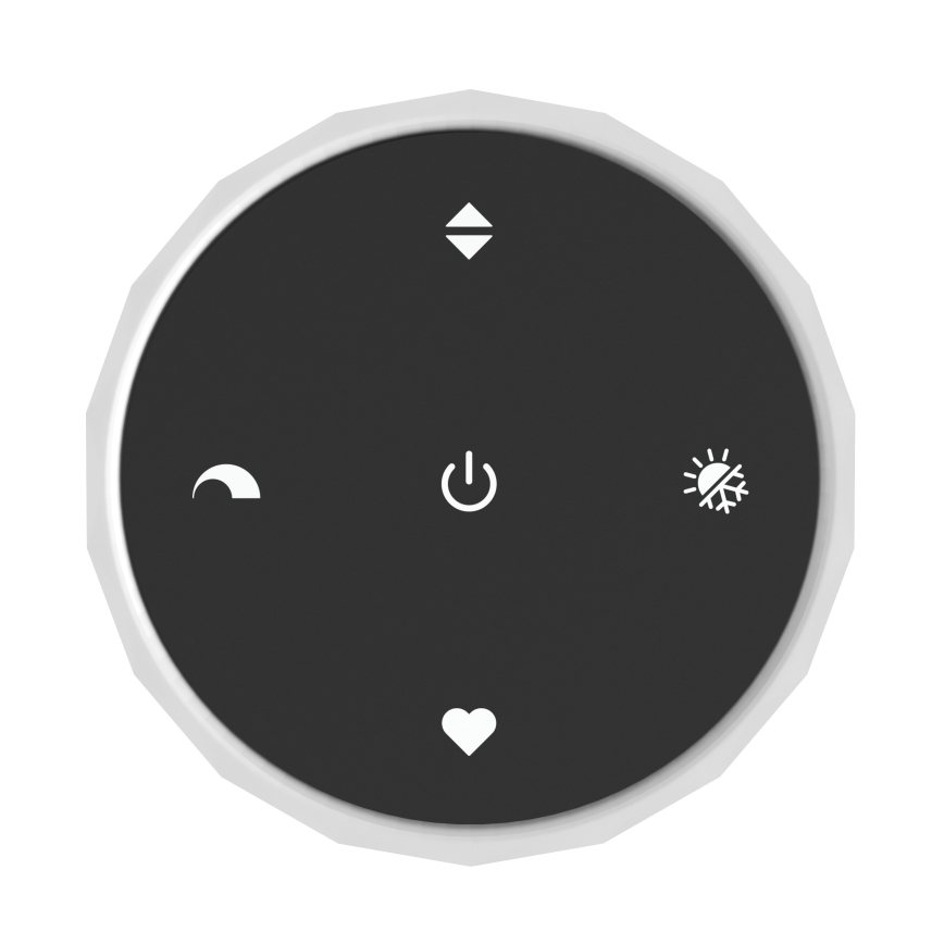 Eglo - LED-hämardatav rippvalgusti kaablil 5xLED/5,8W/230V 2200-6500K must/beež/suitsune + kaugjuhtimispult