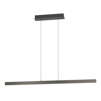 Eglo - LED hämardatav rippvalgusti kaabliga LED/30 W/230 V must + kaugjuhtimispult