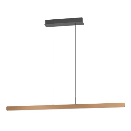 Eglo - hämardatav LED-lühter kaabliga LED/30W/230V 2200-6500K kuldne + kaugjuhtimispult