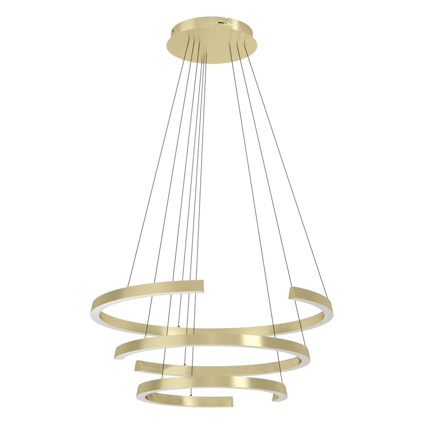 Eglo - hämardatav LED lühter kaablil LED/50W/230V 2200-6500K kuldne + kaugjuhtimispult