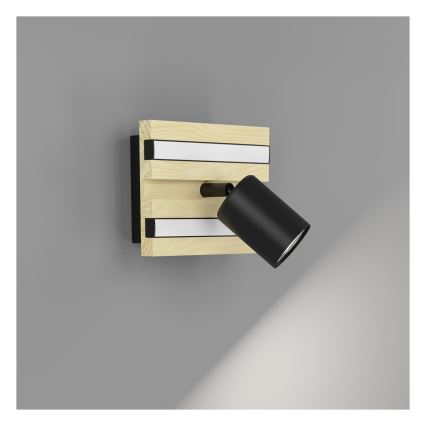 Eglo - LED-seinale paigaldatav punktvalgusti LED/2,2W/230V + 2xLED/1,2W + 2xLED/2W beež/must