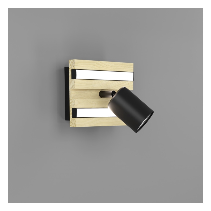 Eglo - LED-seinale paigaldatav punktvalgusti LED/2,2W/230V + 2xLED/1,2W + 2xLED/2W beež/must