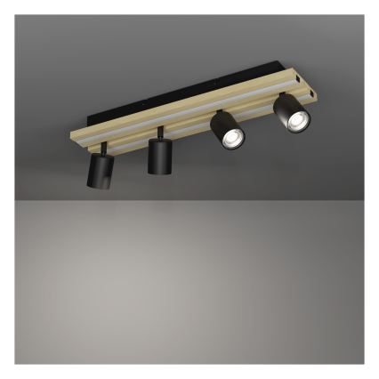 Eglo - LED suunavalgusti 4xLED/2,2W/230V + 2xLED/1,2W + 2xLED/2W beež/must