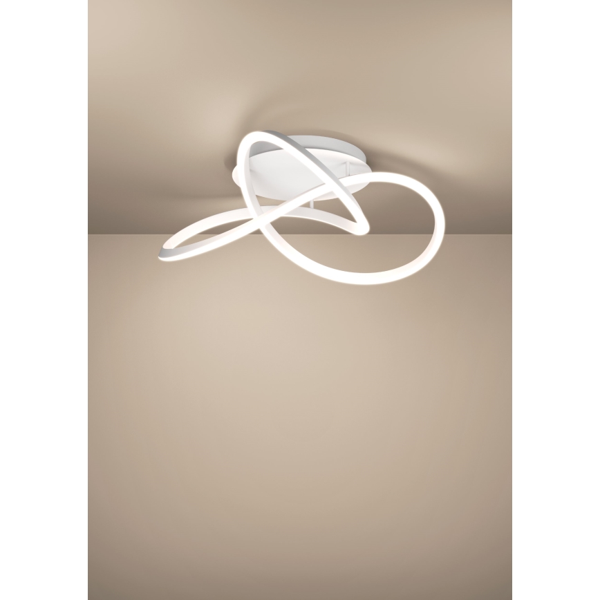 Eglo - LED-hämardatav laelamp LED/40W/230V 2200–6500K läbimõõt 83 cm valge + kaugjuhtimispult