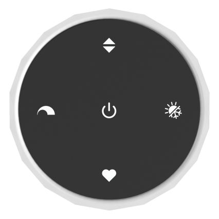 Eglo - LED-hämardatav lühter kaablil LED/24,8W/230V 2200-6500K must + kaugjuhtimispult