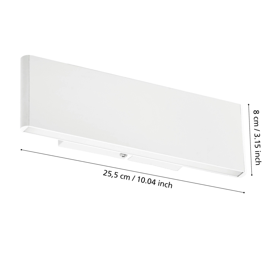 Eglo - LED Seinavalgusti 2xLED/5,4W/230V