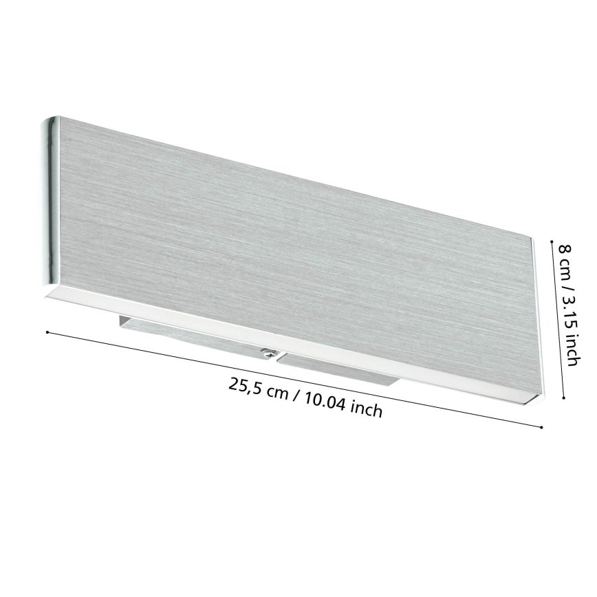 Eglo - LED Seinavalgusti 2xLED/5,4W/230V