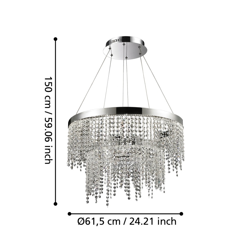 Eglo - LED Hämardatav lühter LED/45W/230V