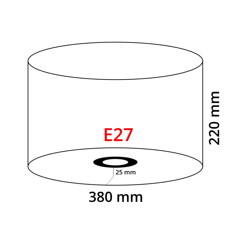 Eglo 39366 - vari NADINA 1 E27 diameeter 38 cm roheline