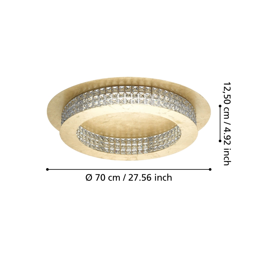 Eglo - LED Hämardatav laevalgusti LED/44W/230V