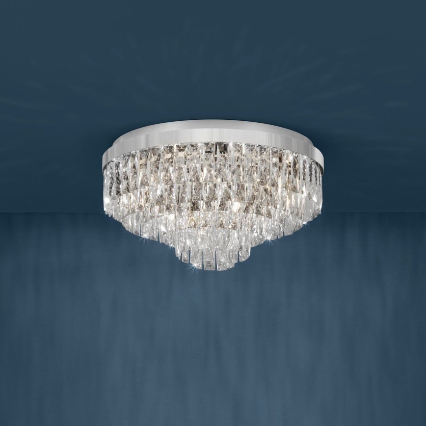 Eglo 39491 - Laevalgusti VALPARAISO 11xE14/40W/230V läikiv kroom