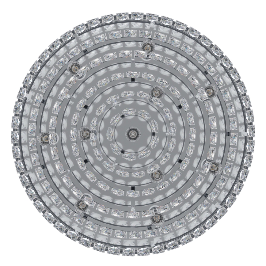 Eglo 39491 - Laevalgusti VALPARAISO 11xE14/40W/230V läikiv kroom