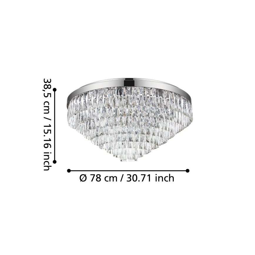 Eglo 39492 - Laevalgusti VALPARAISO 16xE14/40W/230V