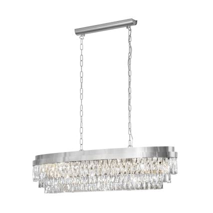 Eglo 39495 - Lühter VALPARAISO 13xE14/40W/230V läikiv kroom
