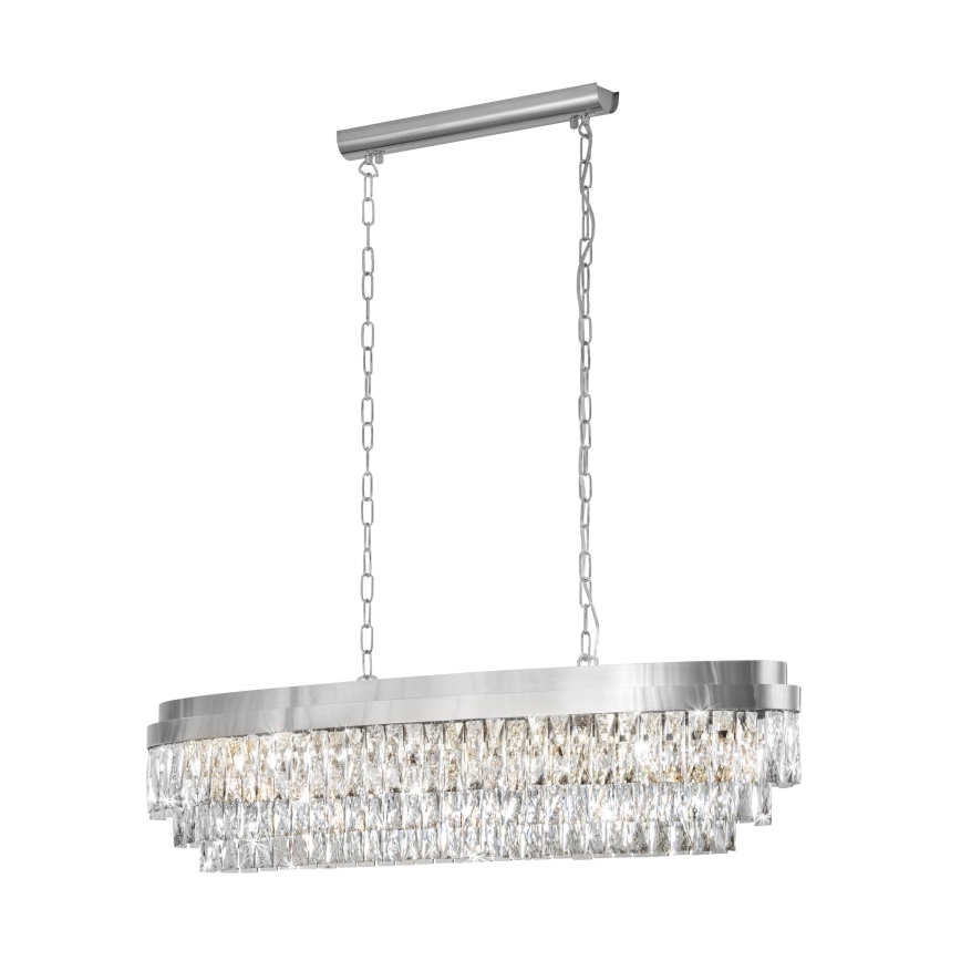 Eglo 39495 - Lühter VALPARAISO 13xE14/40W/230V läikiv kroom