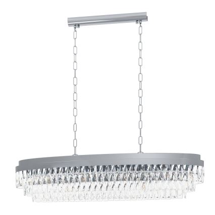 Eglo 39495 - Lühter VALPARAISO 13xE14/40W/230V läikiv kroom