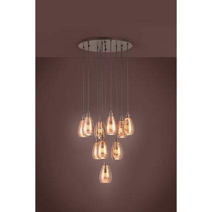 Eglo - Lühter 10xE27/60W/230V