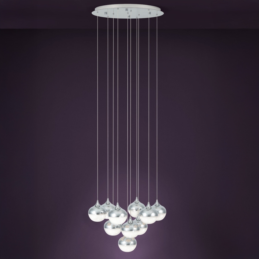 Eglo 39527 - LED Hämardatav lühter MIOGLIA 10xLED/3,1W/230V