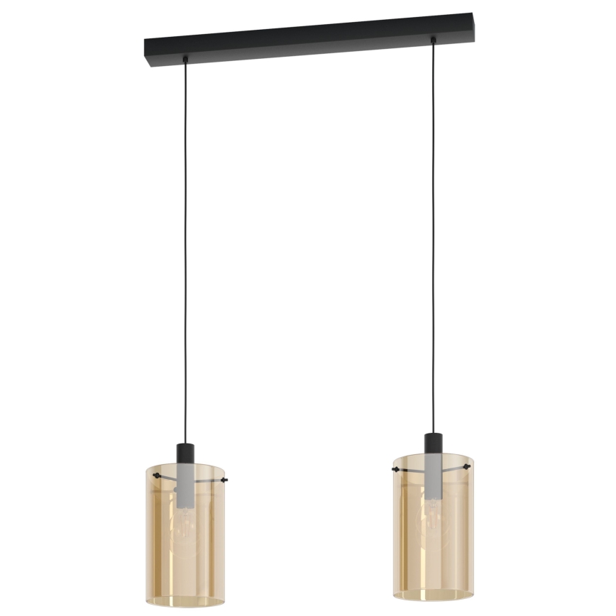 Eglo 39538 - Lühter POLVERARA 2xE27/40W/230V