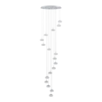 Eglo 39546 - LED Hämardatav lühter CORLIANO 17xLED/4,5W/230V