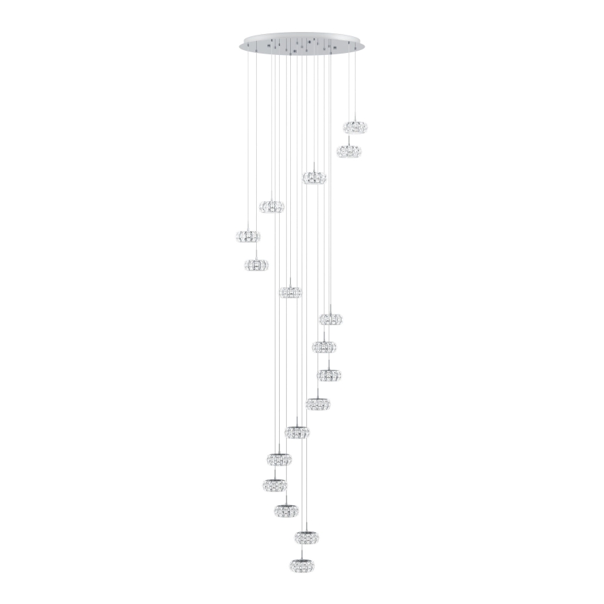 Eglo 39546 - LED Hämardatav lühter CORLIANO 17xLED/4,5W/230V