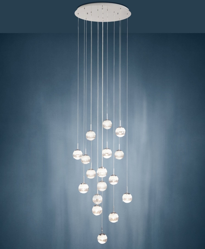 Eglo 39547 - LED Hämardatav lühter MONTEFIO 17xLED/5W/230V