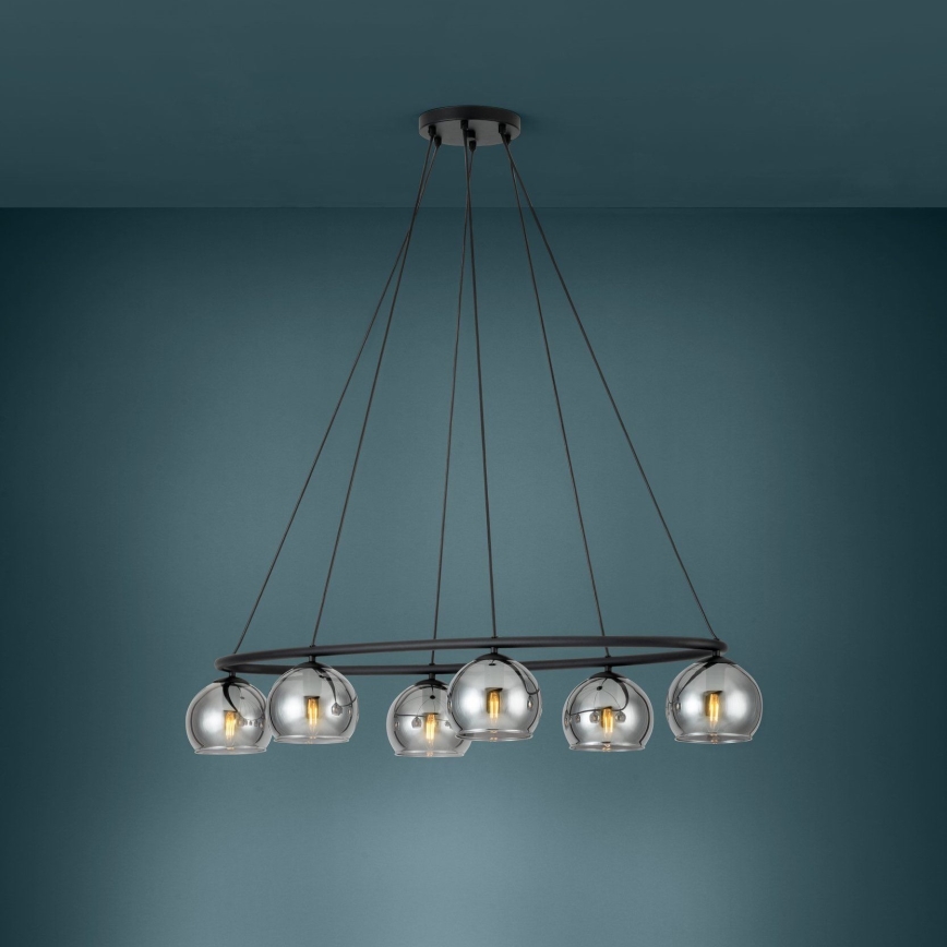 Eglo 39578 - Lühter DAGUELLA 6xE14/25W/230V