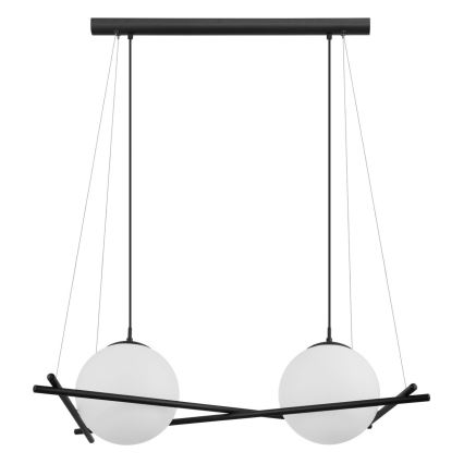 Eglo 39592 - Kaabliga riputatav lühter SALVEZINAS 2xE27/25W/230V