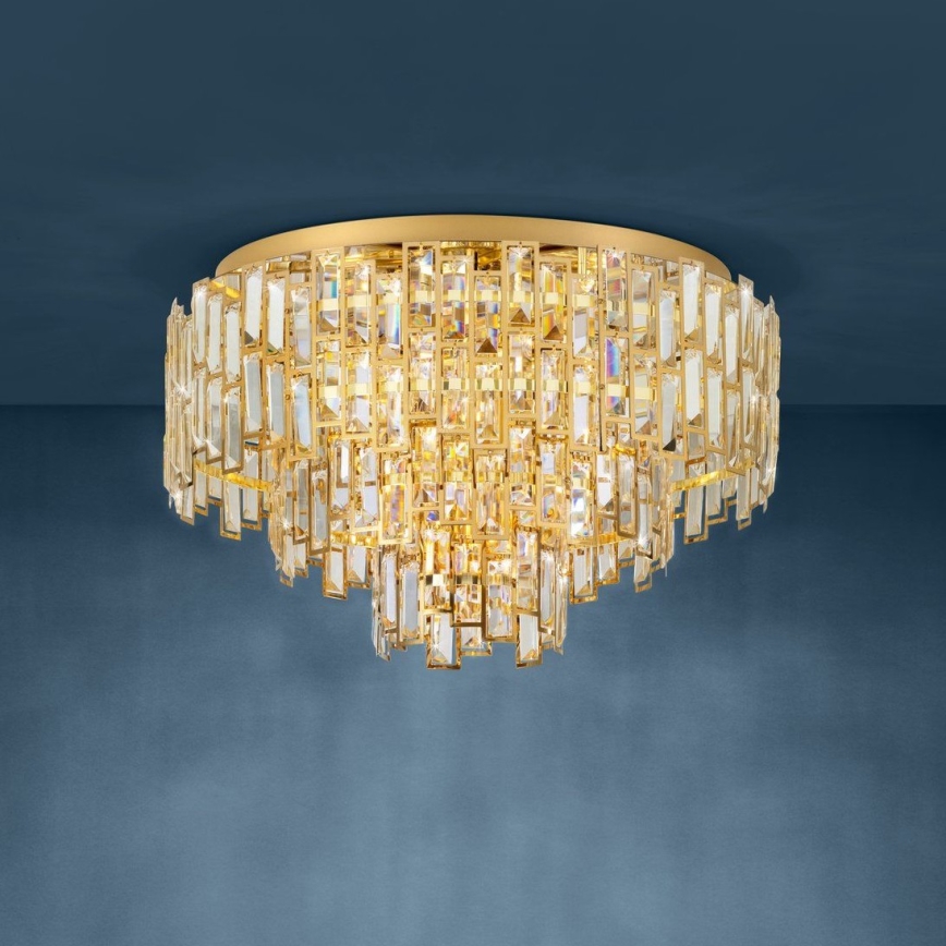 Eglo 39611 - Laevalgusti CALMEILLES 10xE14/25W/230V d. 63 cm