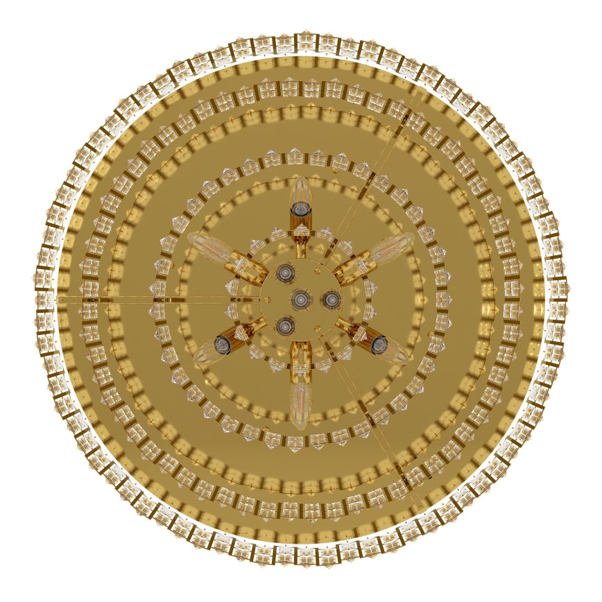 Eglo 39612 - Laevalgusti CALMEILLES 10xE14/25W/230V d. 78 cm