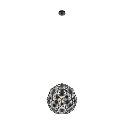 Eglo - Lühter 1xE27/60W/230V d. 41 cm must
