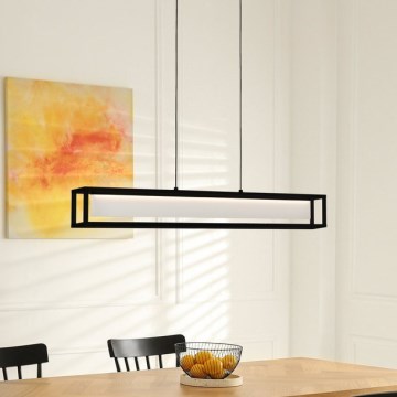 Eglo 39629 - LED hämardatav lüster kaablil GUALAJO LED/27W/230V must