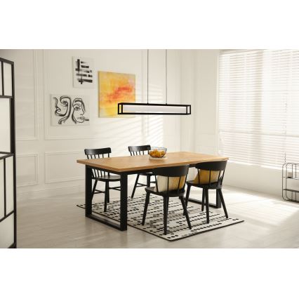 Eglo 39629 - LED hämardatav lüster kaablil GUALAJO LED/27W/230V must