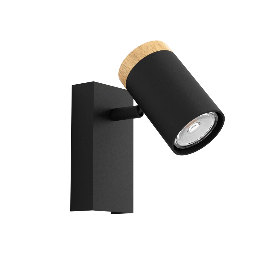 Eglo - LED Kohtvalgusti seinale 1xGU10/4,5W/230V 3000K must/pruun