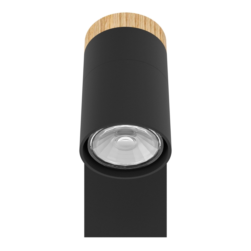 Eglo - LED Kohtvalgusti seinale 1xGU10/4,5W/230V 3000K must/pruun