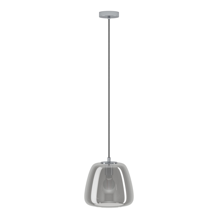 Eglo - Lühter 1xE27/40W/230V d. 26 cm suitsune