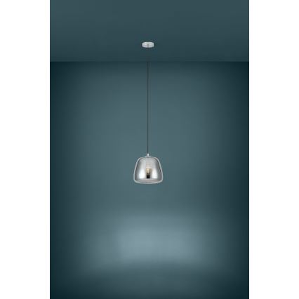 Eglo - Lühter 1xE27/40W/230V d. 26 cm suitsune