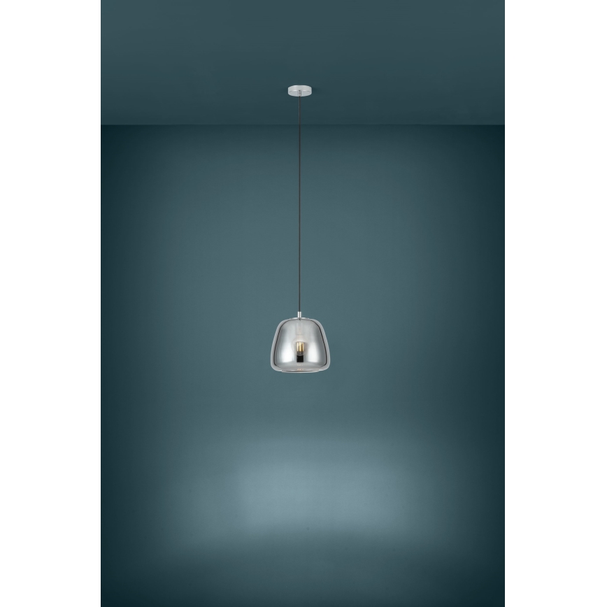 Eglo - Lühter 1xE27/40W/230V d. 26 cm suitsune