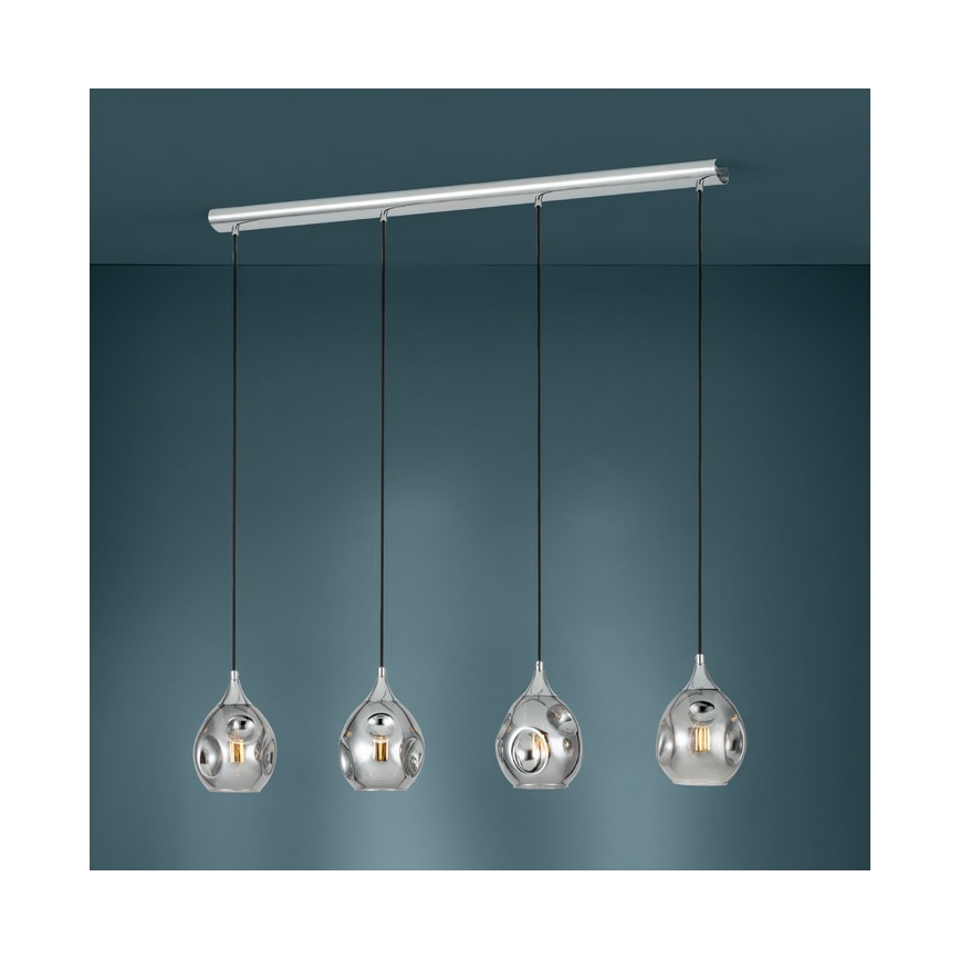 Eglo 39681 - Lühter BREGALLA 4xE27/40W/230V