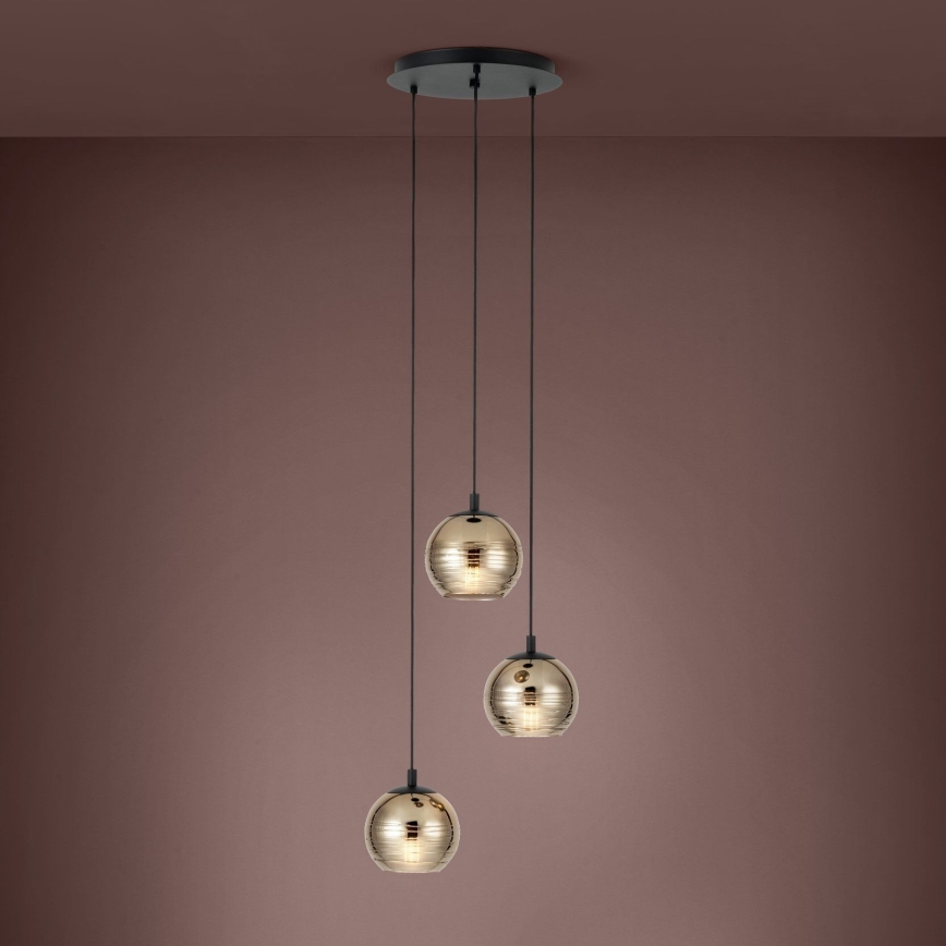 Eglo 39685 - Lühter LEMORIETA 3xE27/40W/230V