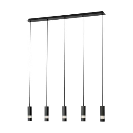 Eglo - LED Lühter 5xGU10/4,6W/230V must