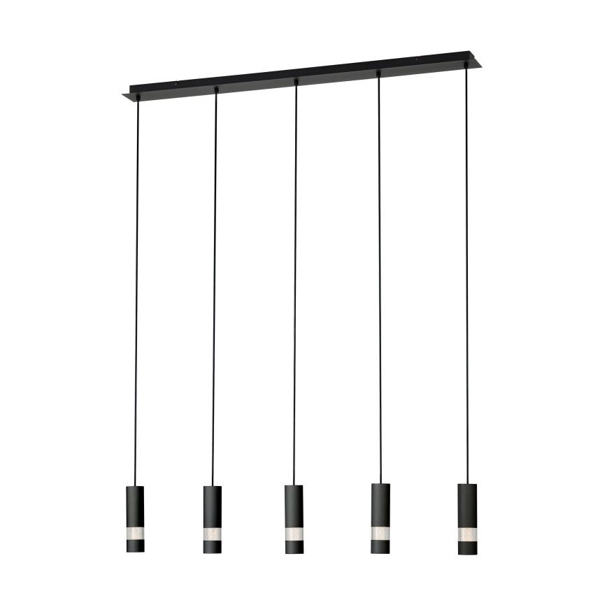 Eglo - LED Lühter 5xGU10/4,6W/230V must
