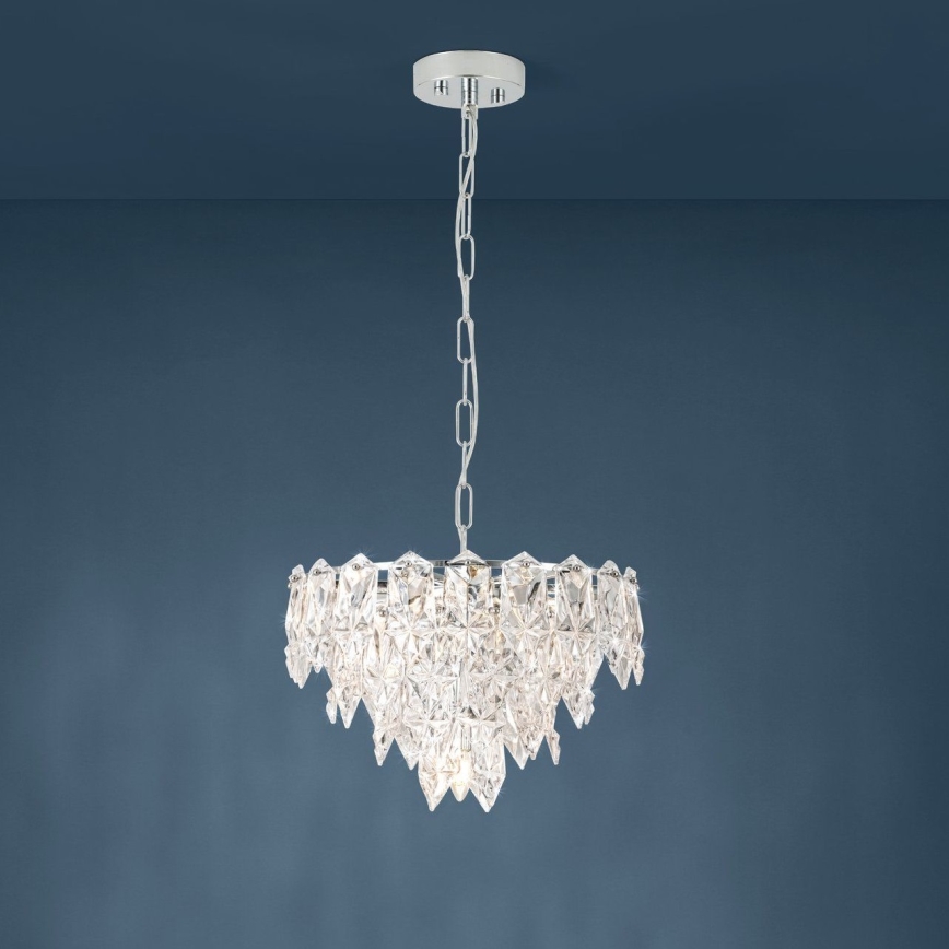 Eglo 39723 - Lühter CARVARIO 7xE14/40W/230V