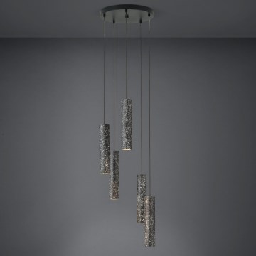 Eglo 39823 - LED Lühter MENTALONA 5xGU10/4,5W/230V