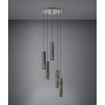 Eglo 39823 - LED Lühter MENTALONA 5xGU10/4,5W/230V