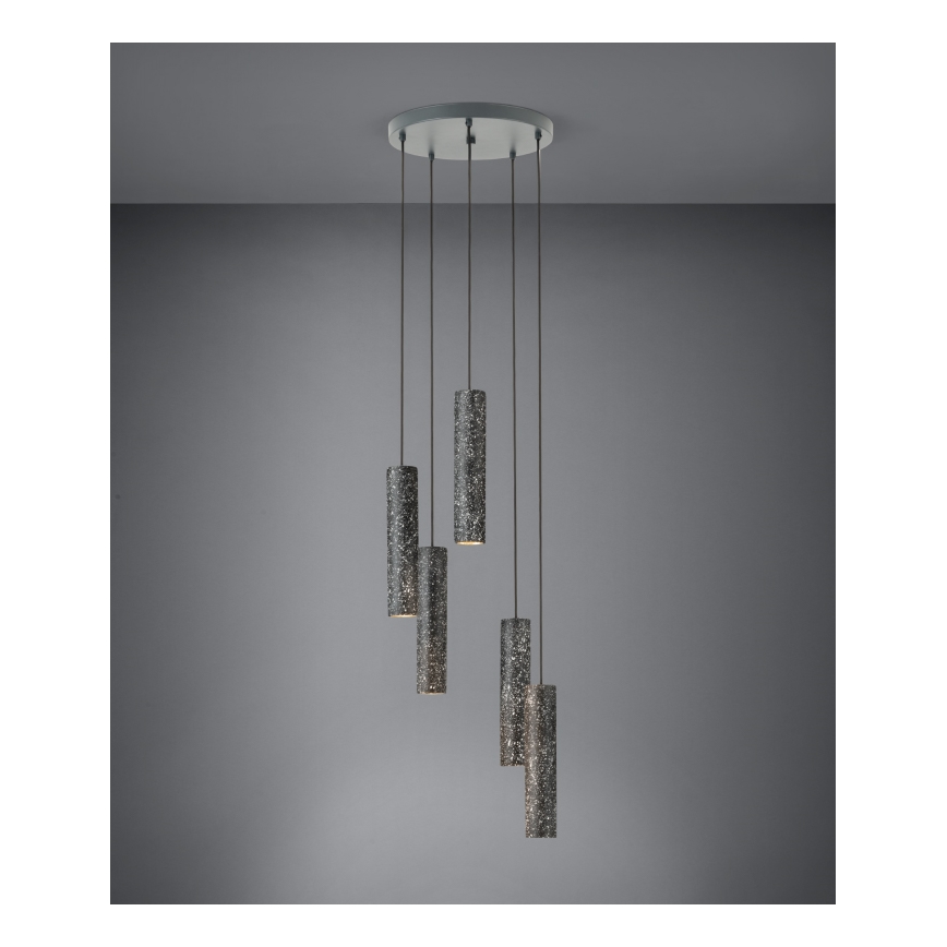 Eglo 39823 - LED Lühter MENTALONA 5xGU10/4,5W/230V